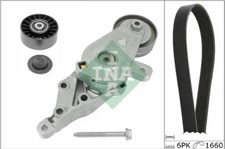 ZESTAW PASKA WIELOROWK. VW 1,9SDI/TDI INA 529049110