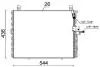 Радиатор кондиционера DB W124 2,0-3,0 MAHLE / KNECHT AC357000S (фото 1)