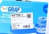 Насос води + комплект зубчастого ременя GRAF KP7581 (фото 14)