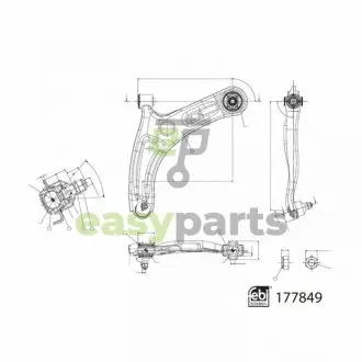 WAHACZ HYUNDAI P. I20 1,2-1,4 14- LE FEBI BILSTEIN 177849