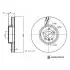 TARCZA HAM. BMW P. 3/5/6/7/X3 16- LE BLUE PRINT ADBP430020 (фото 3)