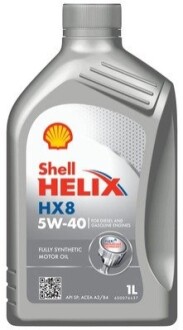 HELIX HX8 5W40 1L SN/CF, A3/B4 SHELL 550070335