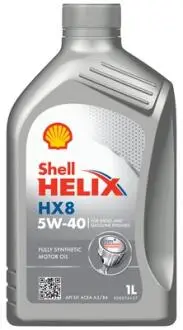 Фото helix hx8 5w40 1l sn/cf, a3/b4 SHELL 550070335 HELIX HX8 5W40 1L SN/CF, A3/B4 SHELL 550070335