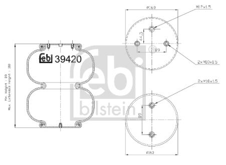 MIECH ZAW PNEUM FEBI TRUCK SAF FEBI BILSTEIN 39420
