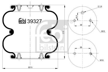 MIECH ZAW PNEUM FEBI TRUCK ROR FEBI BILSTEIN 39327