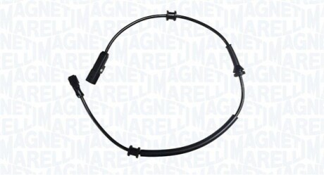 CZUJNIK ABS R LAGUNA 05-07 TYЭ RH/LH MAGNETI MARELLI 172100061010