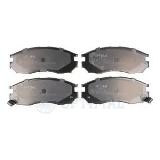 Комплект передних тормозных колодок Optimal BP09684