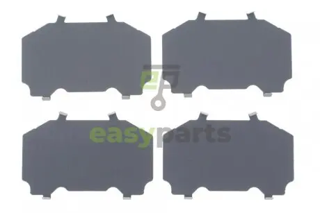 Комплект протискрипних пластин (передніх) Toyota Land Cruiser 100 98- (Sumitomo) FRENKIT 940002