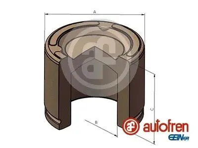Поршень тормозного суппорта передний AUTOFREN D025496 (фото 1)
