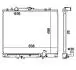 CHLODNICA MITSUBISHI L200 2.5TD 01- HART 611946 (фото 1)