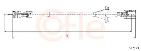 LINKA - TACHOMETR COF S07123 COFLE 92S07123 (фото 1)