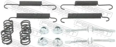 Accessory Kit, parking brake shoes FEBEST 1204IX35RKIT