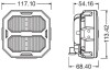 LEDriving® Cube PX Ultra-Wide Beam OSRAM LEDPWL113UW (фото 2)