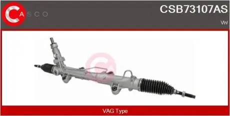 Рейка рулевая VW T5/T6 2.0 TDI 03- CASCO CSB73107AS