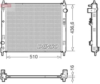 Chodnica NISSAN JUKE / PULSAR 10- DENSO DRM46078