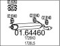 Глушитель выхлопных газов (конечный) MTS 0164460 (фото 1)