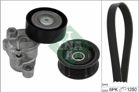 ZESTAW PASKA PK FORD FOCUS 1.0 18- INA 529052510