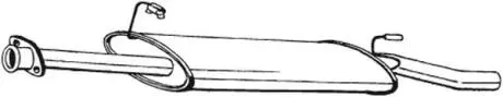 Глушник системи випуску (середній) BOSAL 282387