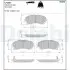 Klocki ham. Qashqai,X-Trail/Koleos Delphi LP3693 (фото 1)