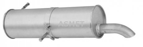 Глушник вихлопних газів (кінцевий) ASMET 08056