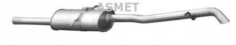 Глушитель выхлопных газов (конечный) ASMET 01051 (фото 1)