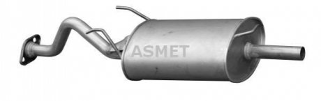 Глушитель выхлопных газов (конечный) ASMET 13022
