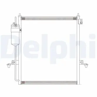 CHLODNICA KLIM.MITSUBISHI L200 05- Delphi CF20286