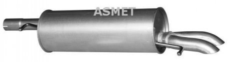 Глушник вихлопних газів (кінцевий) ASMET 04076 (фото 1)