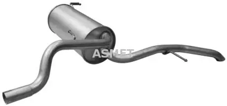 Глушитель выхлопных газов (конечный) ASMET 16044