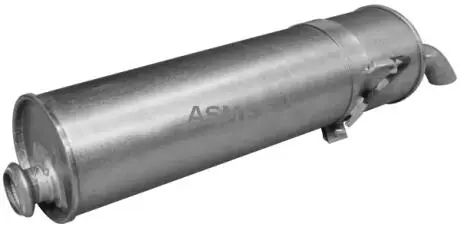 Глушник вихлопних газів (кінцевий) ASMET 08022