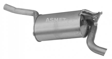 Глушитель выхлопных газов (конечный) ASMET 01020