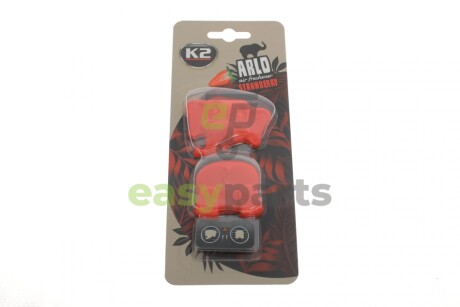 Освіжувач повітря салону Arlo Strawberry (Полуниця) (15g) K2 V89TRU