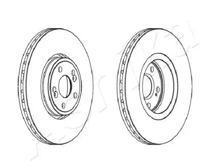 TARCZA HAM. RENAULT ESPACE IV 02- ASHIKA 60000704