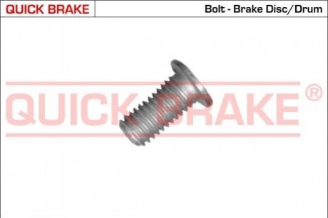 Њruba M8x1,25 / 11,8x17,8 TORX 30 QUICK BRAKE 11672 (фото 1)