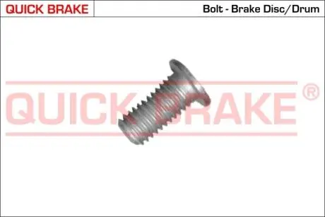 Њruba M8x1,25 / 11,8x17,8 TORX 30 QUICK BRAKE 11672 (фото 1)