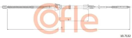 PRZEWOD HAMULC ELAST COF 10.7132 COFLE 92107132 (фото 1)