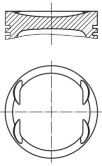 TЭOK FIAT PUNTO 1,4TJ-ET 07- STD MAHLE / KNECHT 007PI00153000 (фото 1)