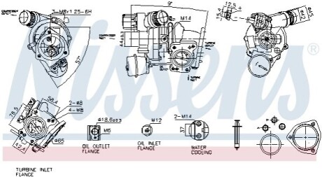 TURBOSPREZARKA 5008 1.6THP 12-17 NISSENS 93557 (фото 1)