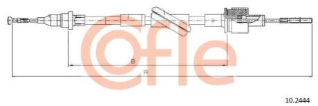 LINKA SPRZEGLA COF 10.2444 COFLE 92102444 (фото 1)