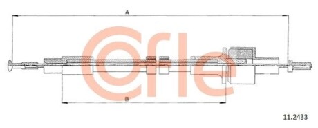 LINKA SPRZEGLA COF 11.2433 COFLE 92112433 (фото 1)