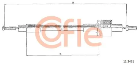 LINKA SPRZEGLA COF 11.2431 COFLE 92112431 (фото 1)