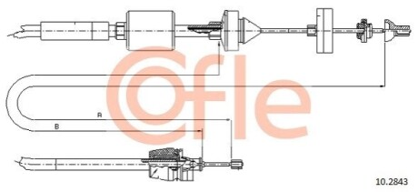 LINKA SPRZEGLA COF 10.2843 COFLE 92102843 (фото 1)