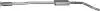 TLUMIK SRODEK FIAT PUNTO 1.4 03- POLMOSTROW 07521 (фото 1)