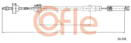 LINKA SPRZEGLA COF 10.338 COFLE 9210338 (фото 1)