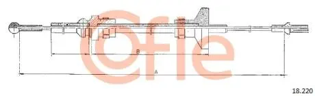 LINKA SPRZEGLA COF 18.220 COFLE 9218220 (фото 1)