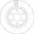 TARCZA HAM. /PRZ/ NISSAN NAVARA TRW DF7458S (фото 1)