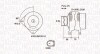 Alternator BMW 3/5 E90/E61 150A MAGNETI MARELLI 063731904010 (фото 1)