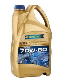 OLEJ 70W-80 VGL SAE 4L RAVENOL 1221112004 (фото 1)