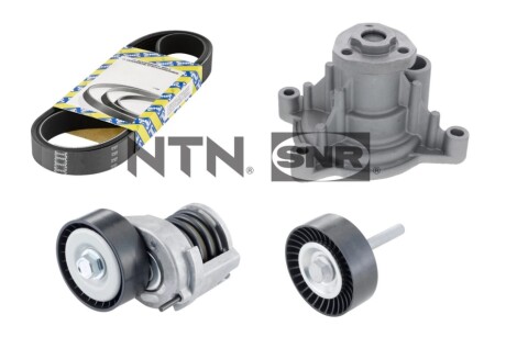 Water Pump + V-Ribbed Belt Set SNR NTN KAP857141 (фото 1)