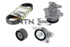 Water Pump + V-Ribbed Belt Set SNR NTN KAP855180 (фото 1)